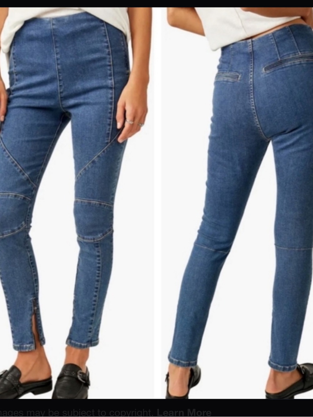 We The Free Bella Moto Mid rise Jeans